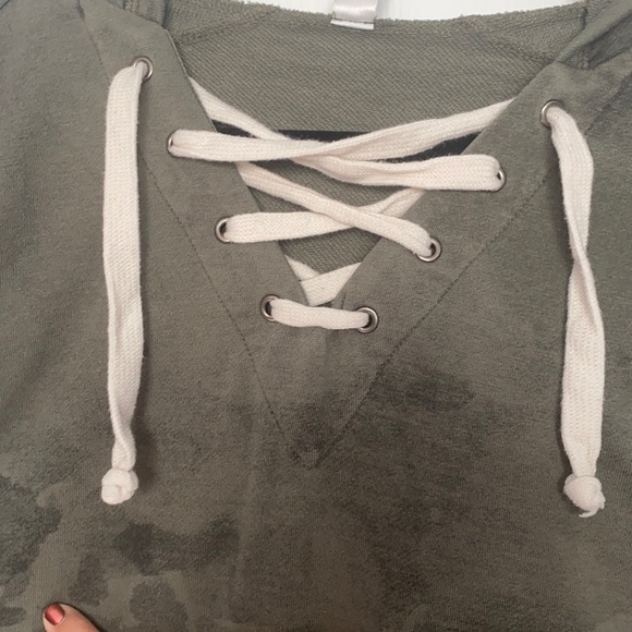 Alternative Woman’s sleeveless sweatshirt with hood XL - Picture 3 of 7